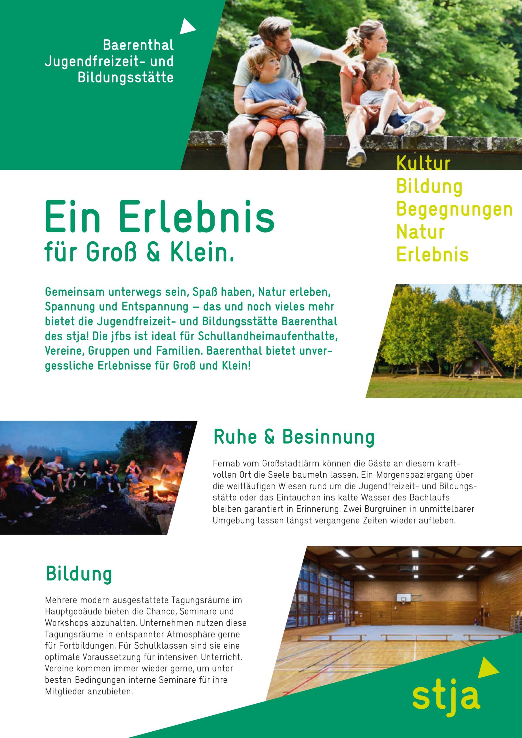 Jugendfreizeit und Bildungsstätte in Baerenthal (Frankreich)