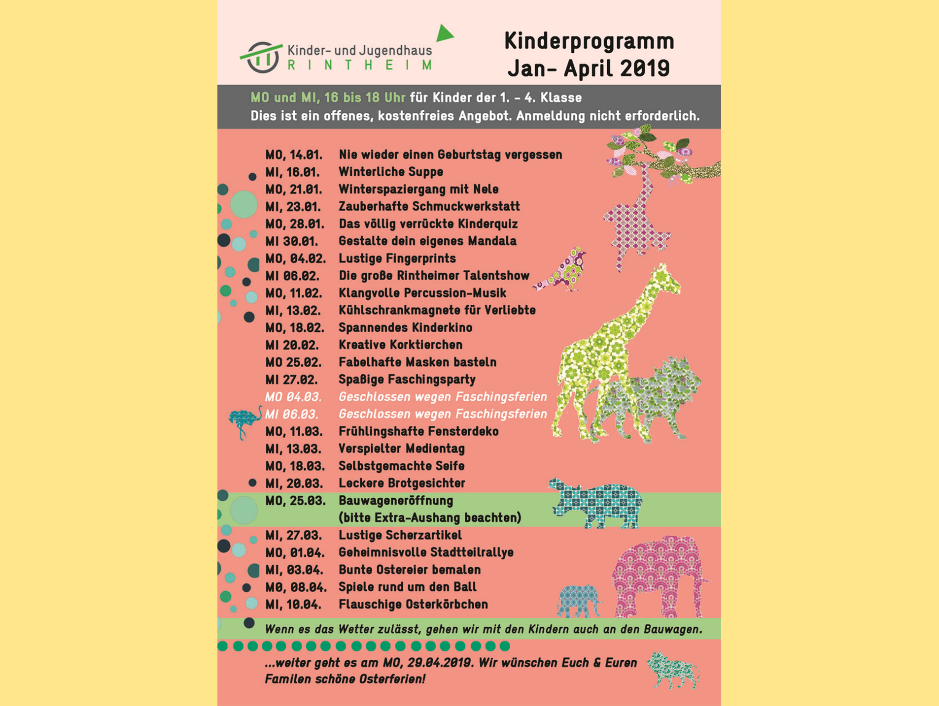 News_Kinderprogramm_Jan-April 2019