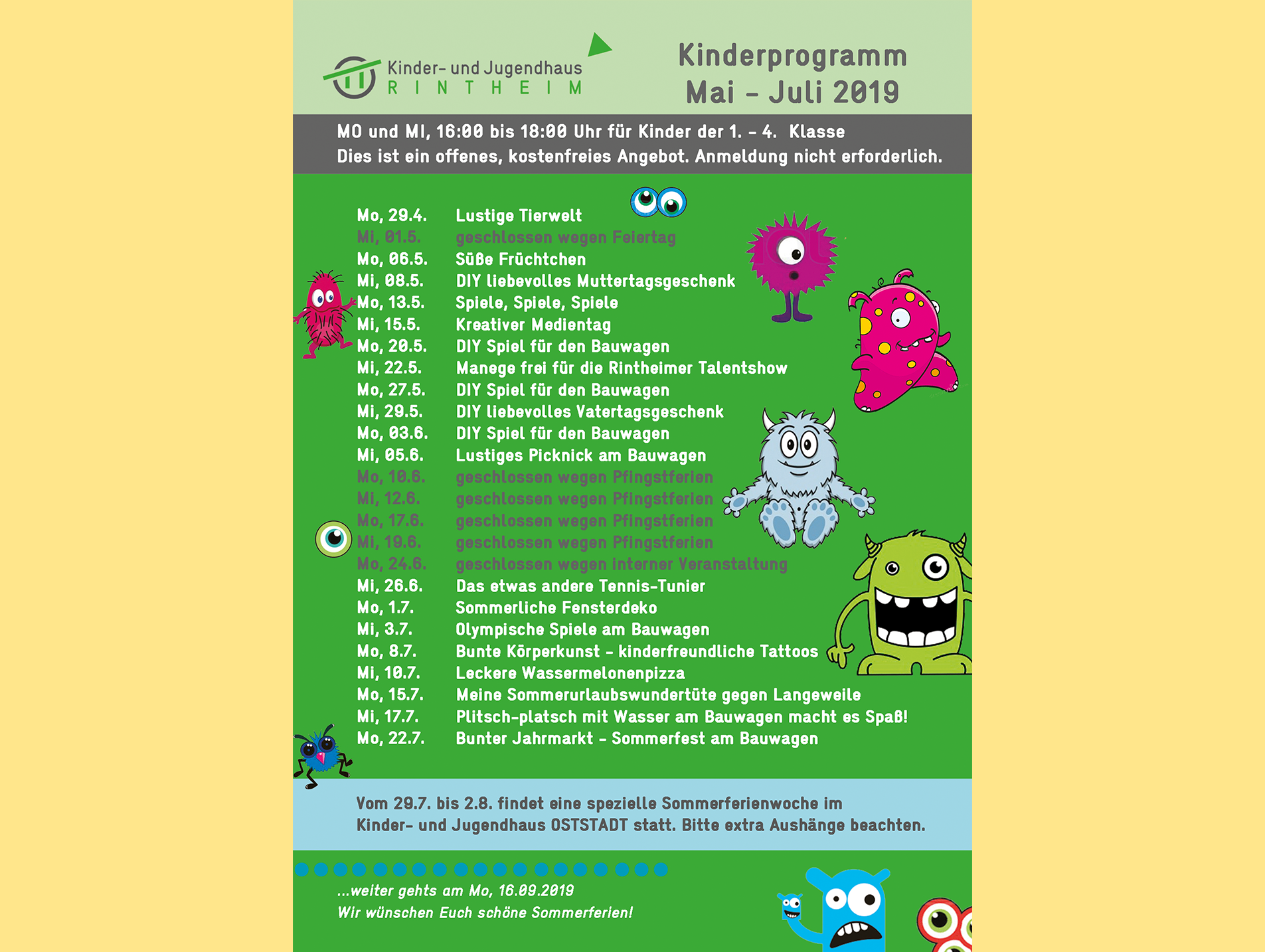 News_Kinderprogramm_Mai-Juli 2019