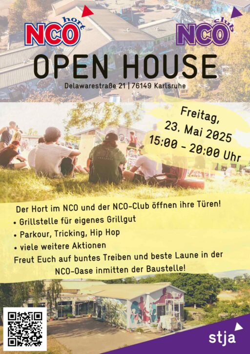 Veranstaltungsplakat Open House