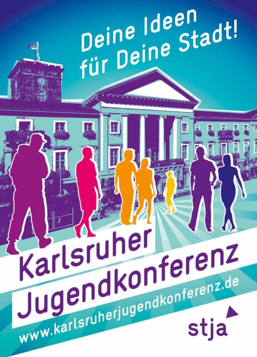 Plakat zur Karlsruher Jugendkonferenz