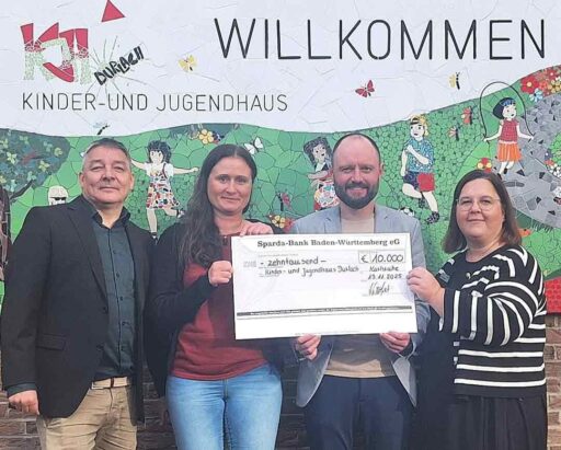 Foto der Spendenübergabe