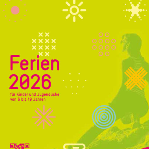 Titelblatt der Ferienbroschüre 2026
