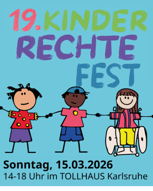 Plakat zum Kinderrechtefest